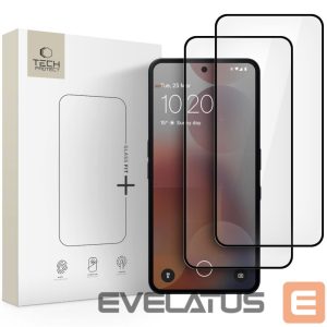 Muud kaubad Tech-Protect  Tech-Protect Glass Fit+ 2-pack tempered glass for Nothing Phone 3A / 3A Pro - black 