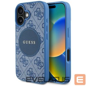 Muud kaubad Guess  Guess 4G Circle Classic Logo MagSafe case for iPhone 16 - blue 