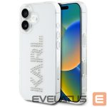 Tagakaaned Karl Lagerfeld  Karl Lagerfeld IML Rhinestones Logo iPhone 16 Case - Transparent 