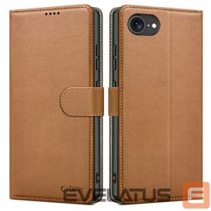 Muud kaubad Tech-Protect  Tech-Protect Wallet Case for iPhone 16e / 17e - Brown 
