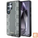 Muud kaubad DKNY  DKNY Leather Checkered Pattern MagSafe Case for Samsung Galaxy S25 Ultra - Gray 