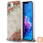 Muud kaubad Guess  Guess 4G Flowers Print MagSafe iPhone 16e Case - Pink 
