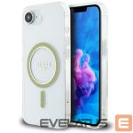 Muud kaubad Guess  Guess IML Glitter Circle MagSafe iPhone 16e Case - Clear 