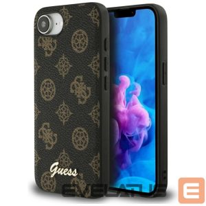 Muud kaubad Guess  Guess Peony Script Logo MagSafe iPhone 16e Case Black 