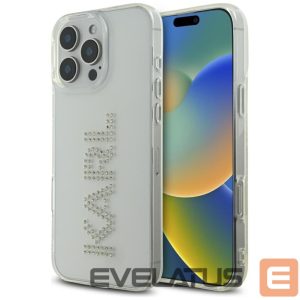 Muud kaubad Karl Lagerfeld  Karl Lagerfeld IML Rhinestones Logo iPhone 16 Pro Case - Clear 