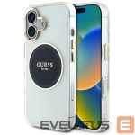 Muud kaubad Guess  Guess IML Metal Colored Circle Classic Logo MagSafe case for iPhone 16 - black 