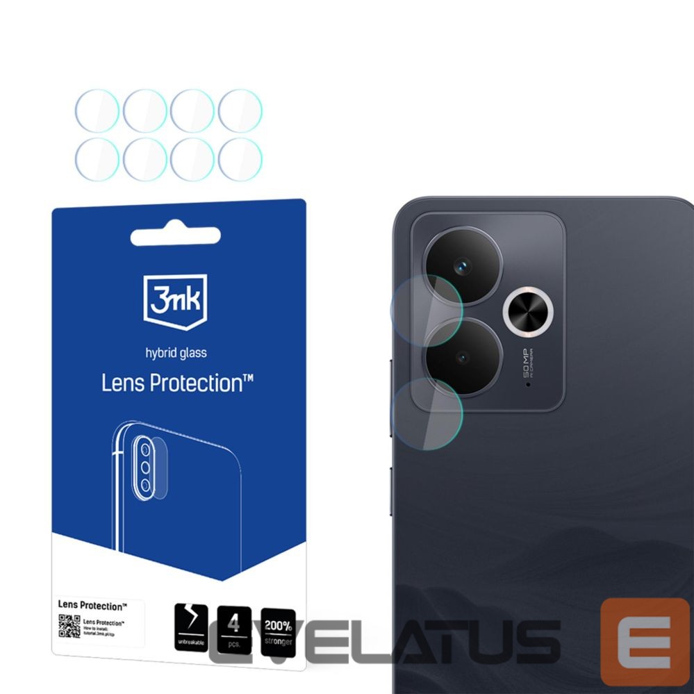 Muud kaubad 3MK 3mk Lens Protection Hybrid Glass for Realme 14 5G / 14T 5G Camera Lens