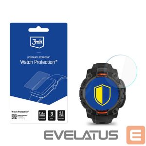 Muud kaubad 3MK  Smartwatch Screen Protector 3mk Watch Protection FlexibleGlass for Garmin Instinct 3 Tactical Edition 45mm (Solar) 