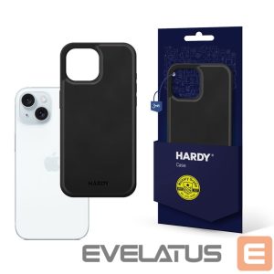 Muud kaubad 3MK  3mk Hardy Apple Silky Leather MagCase for Apple iPhone 15 Plus - Black 