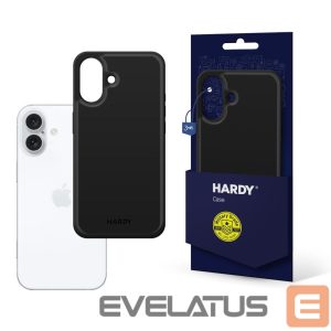 Muud kaubad 3MK  3mk Hardy Apple Silky Leather MagCase for Apple iPhone 16 Plus - Black 