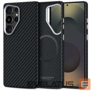 Muud kaubad Tech-Protect  Tech-Protect Ion Carbon MagSafe Case for Samsung Galaxy S25 Ultra - Black 
