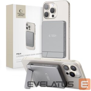 Muud kaubad Tech-Protect  Powerbank Tech-Protect PB14 LifeMag MagSafe 5000 mAh - gray 