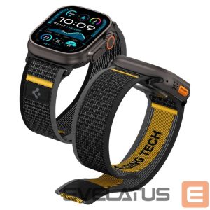Muud kaubad Spigen  Spigen Athlex Air Strap for Apple Watch 44 / 45 / 46 / 49 mm - Black 