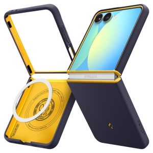 Muud kaubad Spigen  Nano Pop Mag MagSafe Case for Samsung Galaxy Z Flip 7 - Navy Blue and Yellow 
