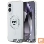 Muud kaubad Karl Lagerfeld  Karl Lagerfeld Button Choupette Head Printed Logo MagSafe Case for Samsung Galaxy S25 Edge - White 