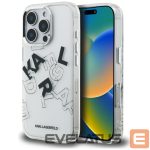 Muud kaubad Karl Lagerfeld  Karl Lagerfeld IML Sketched Graphic Case for iPhone 16 Pro - Clear 