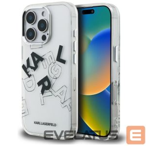 Muud kaubad Karl Lagerfeld  Karl Lagerfeld IML Sketched Graphic Case for iPhone 16 Pro - Clear 