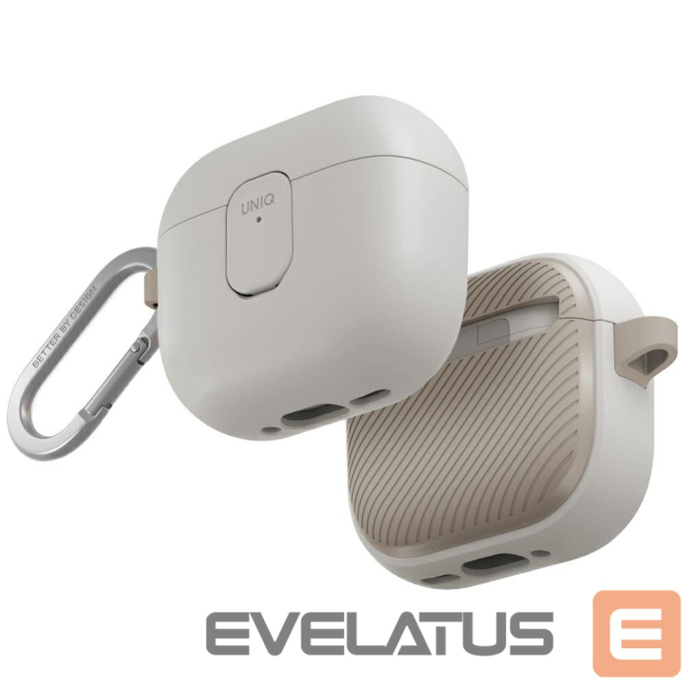 Muud kaubad UNIQ Uniq Clyde Lock Case for AirPods 4 - Beige