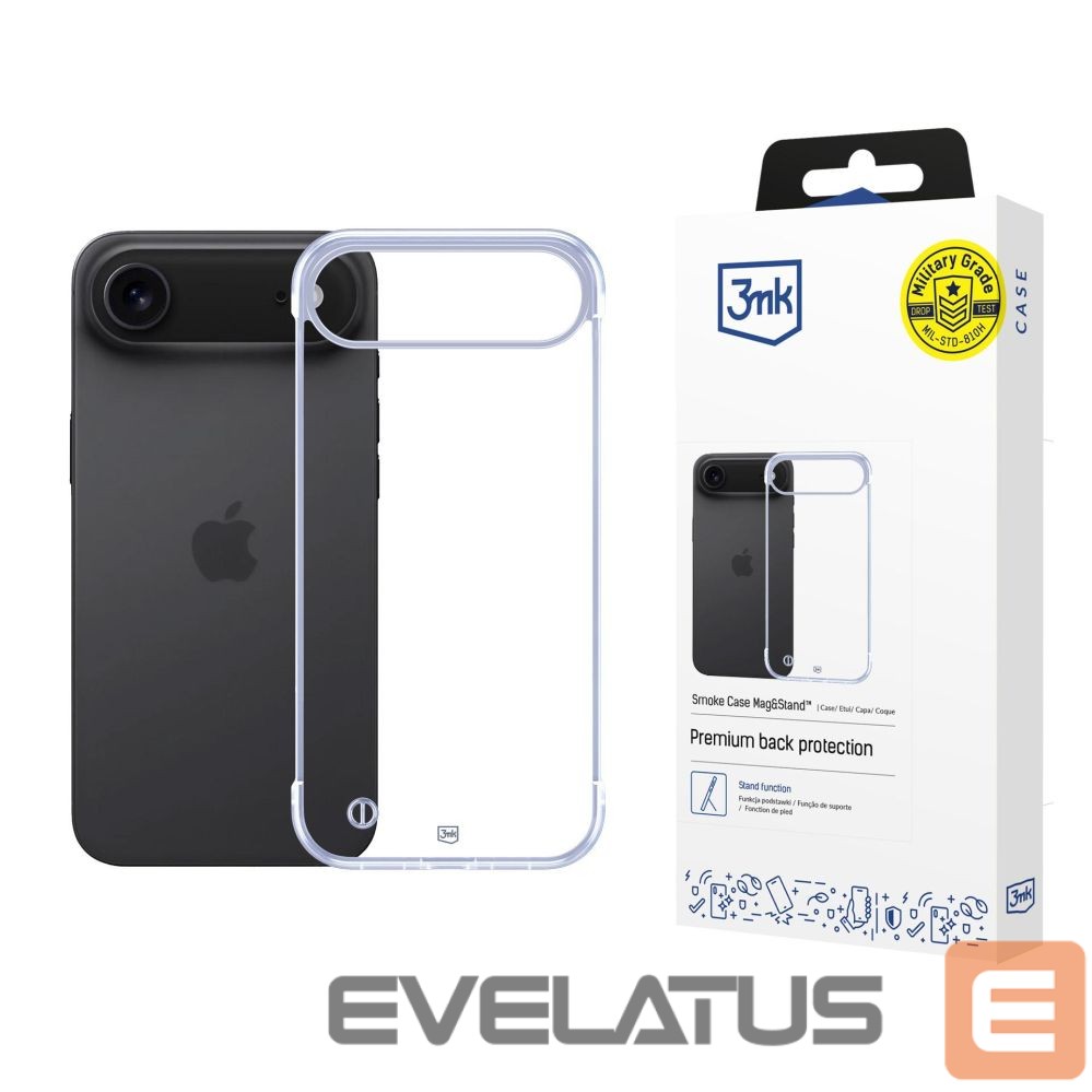 Muud kaubad 3MK 3mk Just20g Clear Case for iPhone 17 Air - transparent
