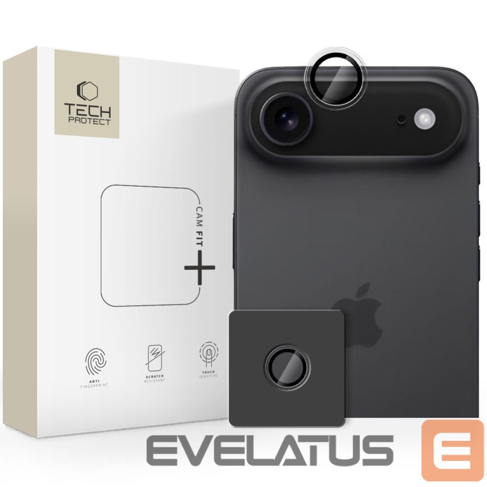Muud kaubad Tech-Protect Tech-Protect Camring Fit+ Camera Cover for iPhone 17 Air - Clear