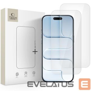 Muud kaubad Tech-Protect  Tech-Protect Glass Fit+ 2-pack tempered glass for iPhone 17 Air - transparent 