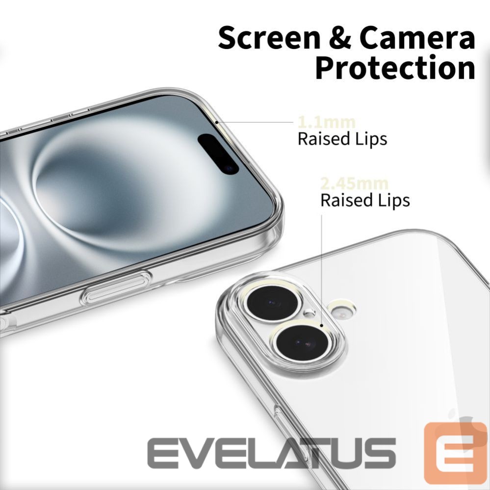 Muud kaubad Tech-Protect Tech-Protect FlexAir Case for iPhone 17 - Transparent