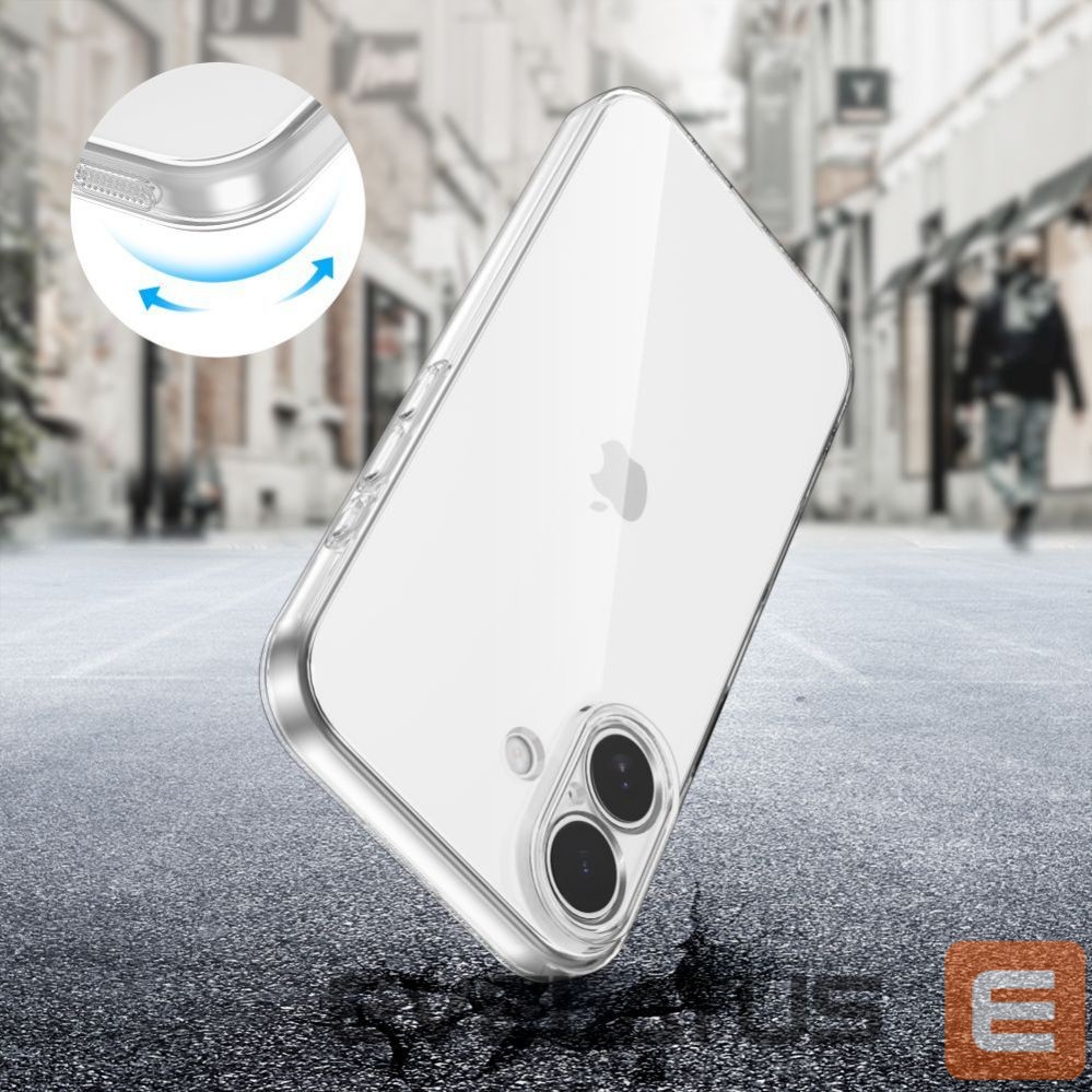 Muud kaubad Tech-Protect Tech-Protect FlexAir Case for iPhone 17 - Transparent