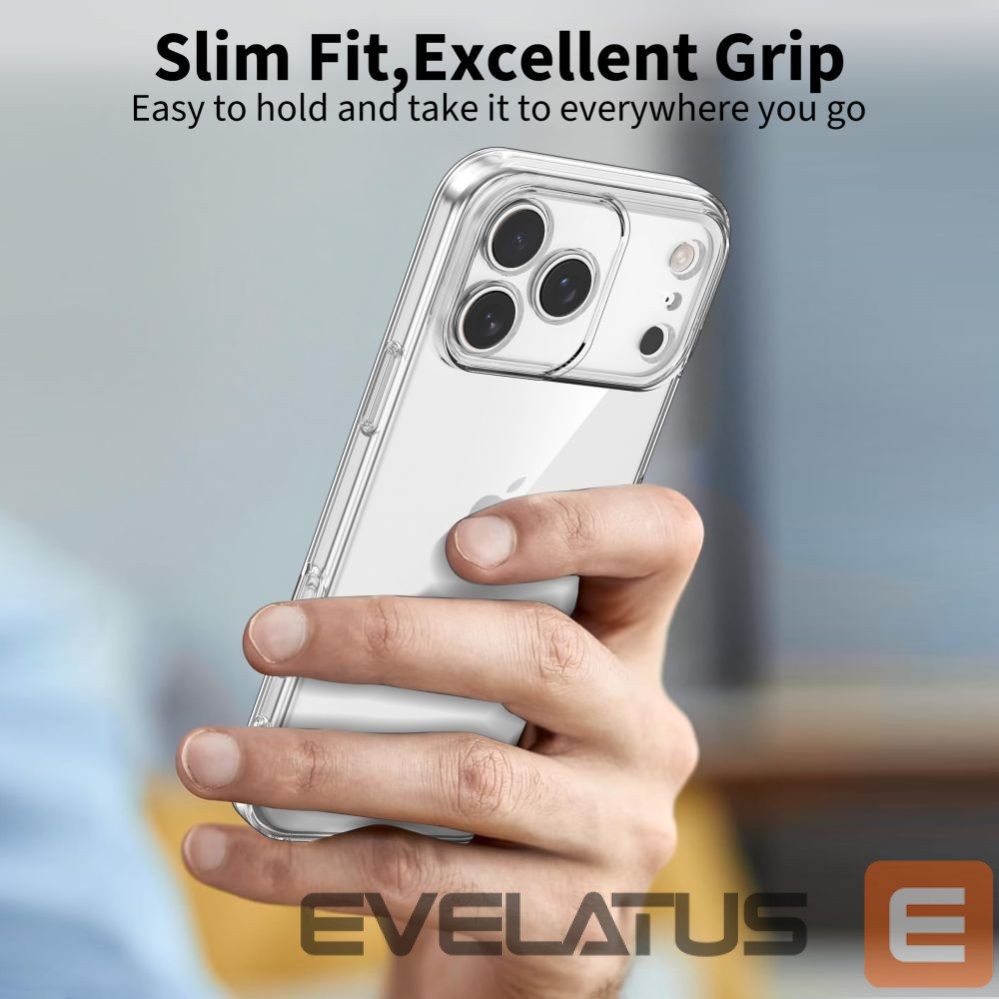 Muud kaubad Tech-Protect Tech-Protect FlexAir Case for iPhone 17 Pro - Clear
