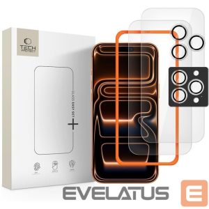 Muud kaubad Tech-Protect  Tech-Protect Easy Set+ 3-pack tempered glass for iPhone 16 Pro Max / 17 Pro Max - transparent 