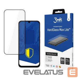 Muud kaubad 3MK  3mk HardGlass Max Lite Black Tempered Glass for Xiaomi Redmi Note 15 Pro 
