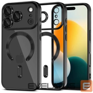 Muud kaubad Tech-Protect  Tech-Protect MagFlex MagSafe Case for iPhone 17 Pro Max - Clear Black 