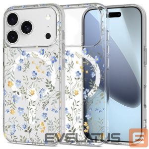 Muud kaubad Tech-Protect  Tech-Protect FlexAir MagSafe Case for iPhone 17 Pro Max - Daisies with Leaves 