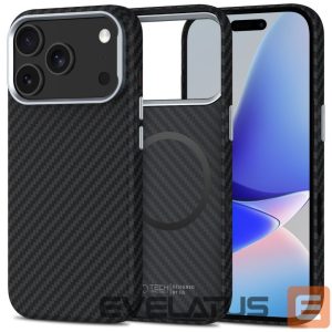 Muud kaubad Tech-Protect  Tech-Protect Ion Carbon MagSafe Case for iPhone 17 Pro Max - Gray/Black 