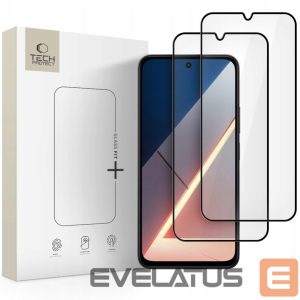 Muud kaubad Tech-Protect  Tech-Protect Glass Fit+ 2-pack tempered glass for Xiaomi Poco M7 - black 
