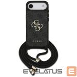 Muud kaubad Guess  Guess 4G Big Logo Cord Stap Crossbody Case for iPhone Air - Black 