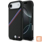 Tagakaaned BMW  BMW M Tricolor Metal Logo MagSafe Case for iPhone 17 Air - Black 