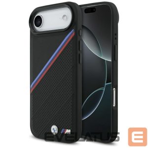 Muud kaubad BMW  BMW M Tricolor Metal Logo MagSafe Case for iPhone 17 Air - Black 