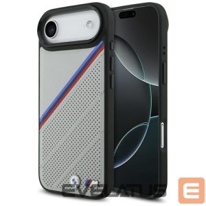 Muud kaubad BMW  BMW M Tricolor Metal Logo MagSafe Case for iPhone 17 Air - Gray 