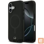 Muud kaubad Mercedes-Benz  Mercedes Plain Smooth Leather MagSafe case for iPhone 17 - black 