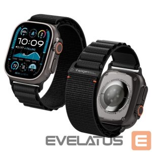 Muud kaubad Spigen  Strap Spigen WBF1 Strap for Apple Watch 44 / 45 / 46 / 49 mm - Black 