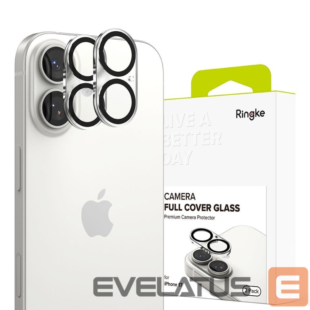 Muud kaubad Ringke Ringke Camera Full Cover 2-pack for iPhone 17 - Black
