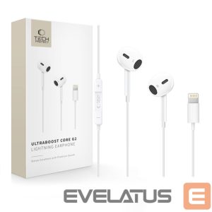 Muud kaubad Tech-Protect  Tech-Protect Ultraboost Core G2 Lightning Headphones - White 