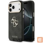 Muud kaubad Guess  Guess 4G Big 4G Classic Logo Case for iPhone 17 Pro Max - Black and Gold 