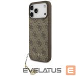 Muud kaubad Guess  Guess 4G Charms Collection MagSafe case for iPhone 17 Pro Max - brown 