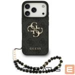 Muud kaubad Guess  Guess 4G Strap 4G Classic Logo Case for iPhone 17 Pro - Black 