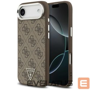 Muud kaubad Guess  Guess 4G Triangle Logo MagSafe case for iPhone Air - brown 