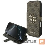 Muud kaubad Guess  Guess Book 4G Metal Logo Case for iPhone 17 Pro - Brown 