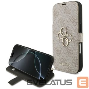 Muud kaubad Guess  Guess Book 4G Metal Logo Case for iPhone 17 Pro - Pink 