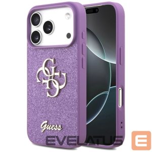Muud kaubad Guess  Guess Fixed Glitter Big 4G case for iPhone 17 Pro - purple 