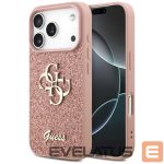 Muud kaubad Guess  Guess Fixed Glitter Big 4G Case for iPhone 17 Pro - Pink 